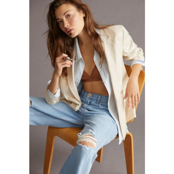 💕MOTHER SNACKS!💕 The Fun Dip Puddle Jeans ~ Lots Of Nibbles 26 NWT - Picture 2 of 16